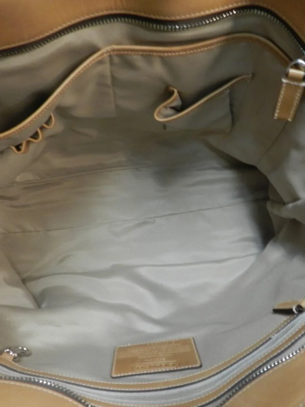 Coach Y2K Legacy Transatlantic Business Leather Tote Briefcase Bag large F70103